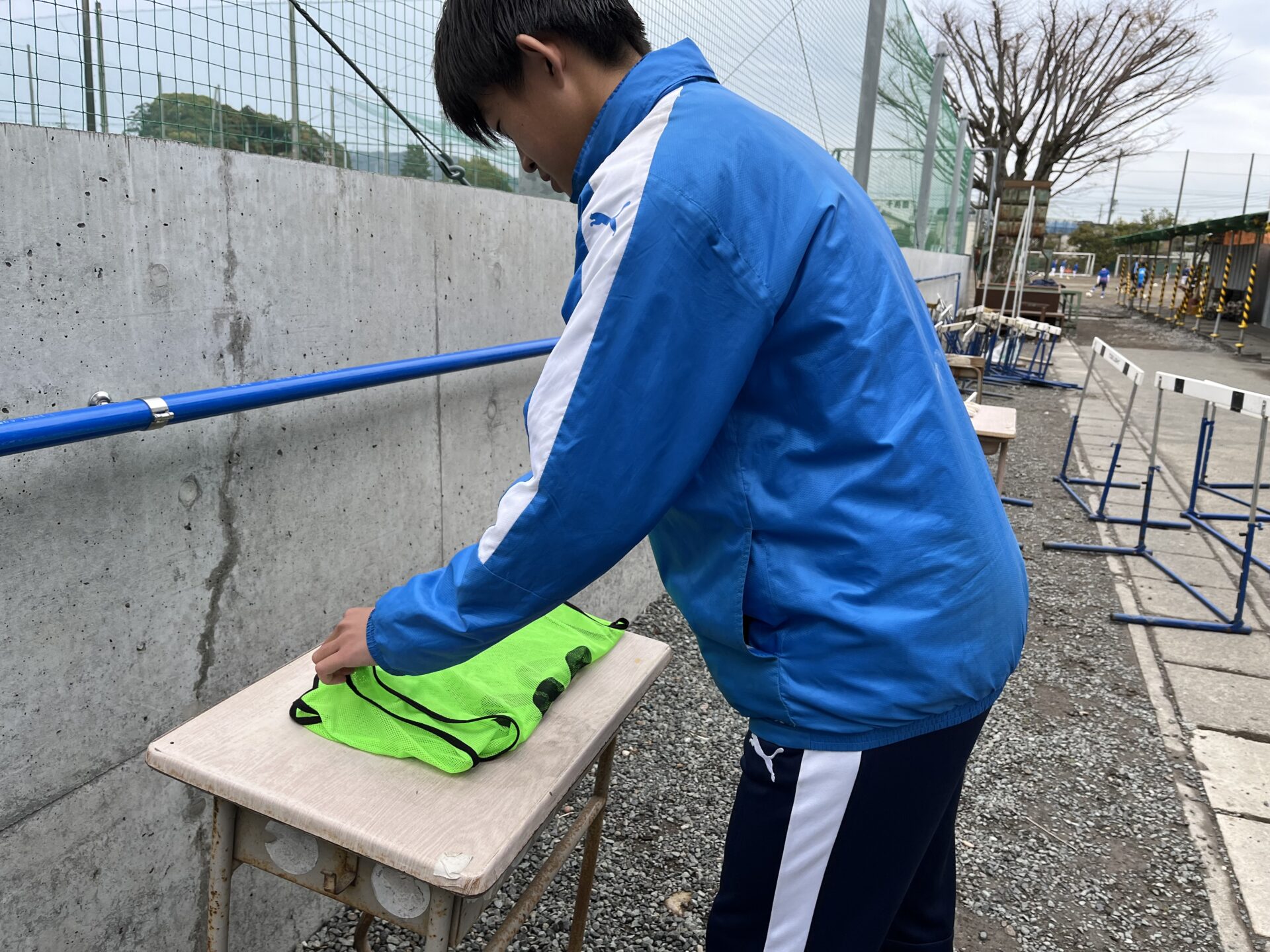 ⭐️静岡・清水東高校サッカー部ウォーマー⭐️ - ウェア